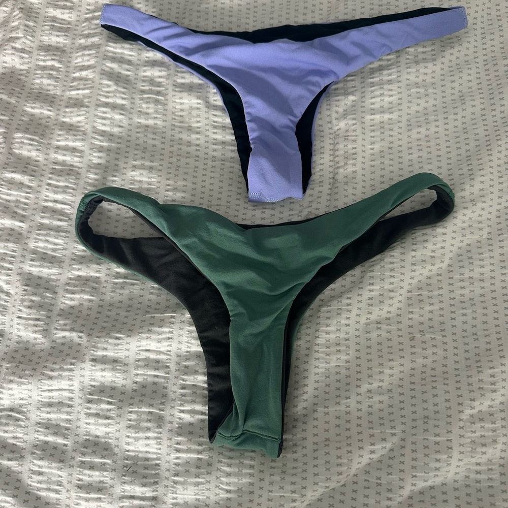 Bundle of 2 Kian Style Reversible Jolyn Bikini Bottoms